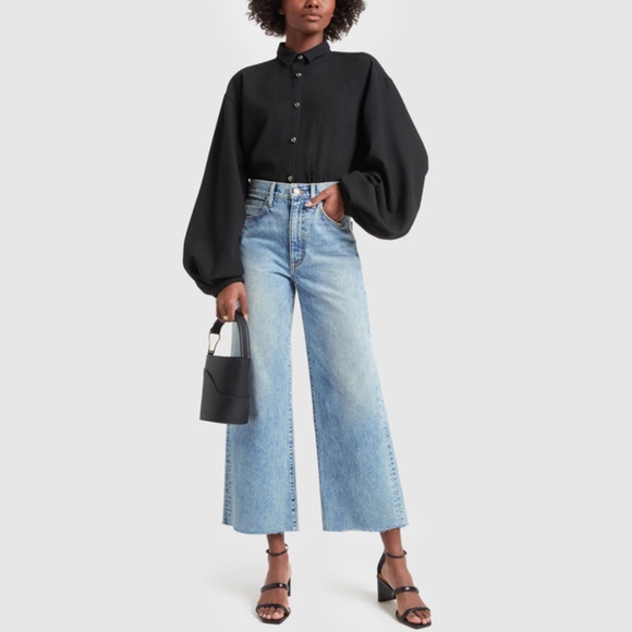 SLVRLAKE Denim - SLVRLAKE Grace Crop in Crosby 25
